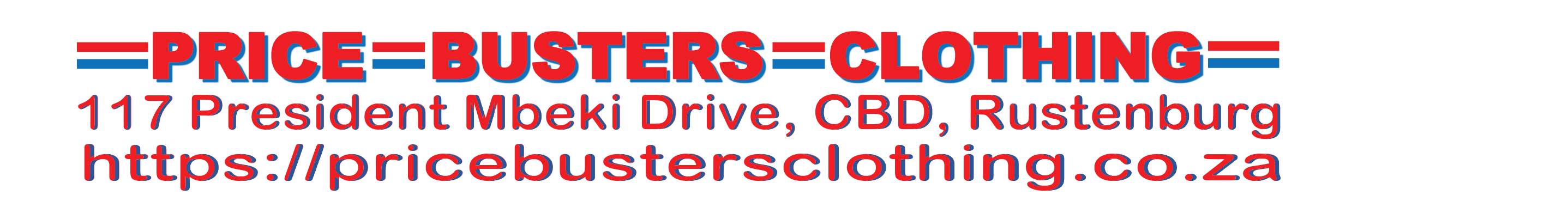Price Busters Clothing Logo